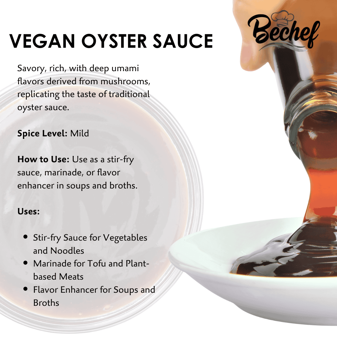 Vegan Oyster Sauce : Chinese Style : Mushroom