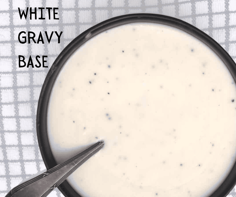 WHITE GRAVY BASE - FOR HOTEL USE - FROZEN