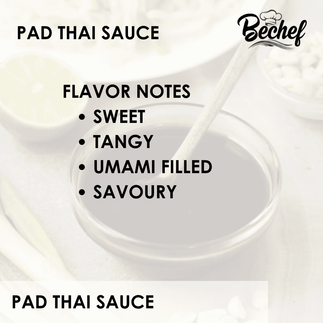 BECHEF Pad Thai Stir-Fry Sauce: Sweet, Tangy, and Authentic